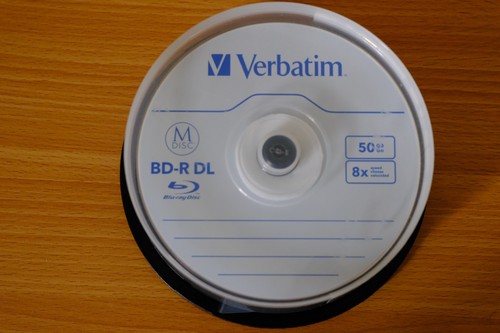 Verbatim disc dl 50 gb - verbatim,