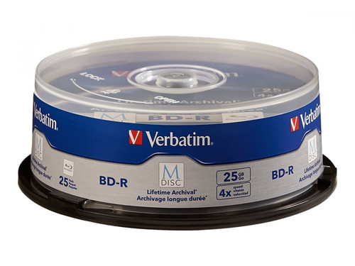 Verbatim disc bd r - 25, gb