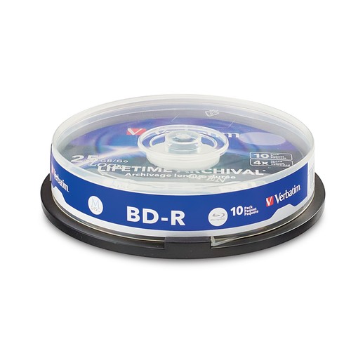 Verbatim 25gb 4x - 4x, (10)