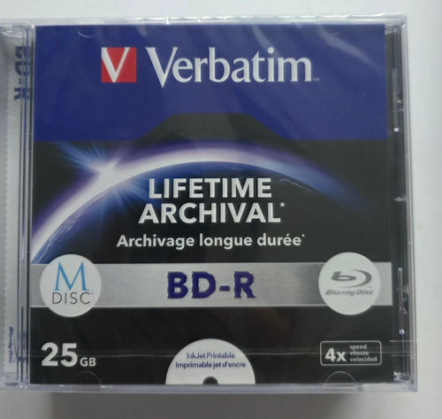 Disc bd r confezione - 25, bd-r