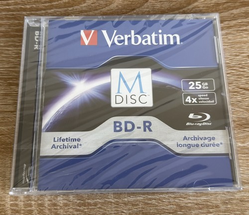 Verbatim disc 25 gb - m-disc, bd-r