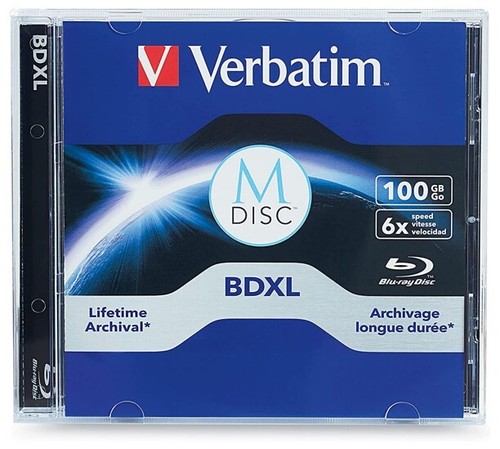 Pezzo verbatim disc 100 gb - pezzo, m-disc