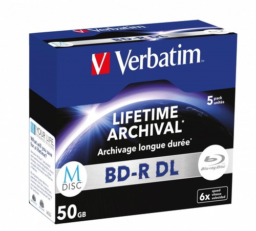 Verbatim 43846 mdisc dl - verbatim, bd-r