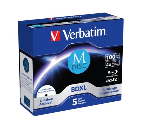 Verbatim disc blu ray - m-disc, bd-r