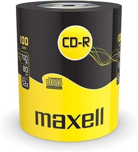 100 dischi vuoti maxell - 100,