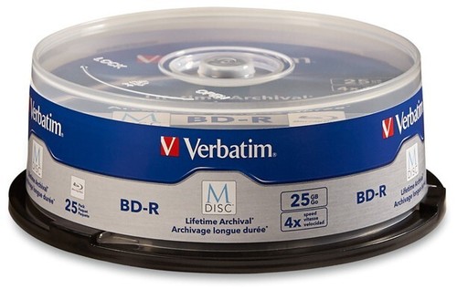 Pak disc 1000 year - 25-pak, m-disc